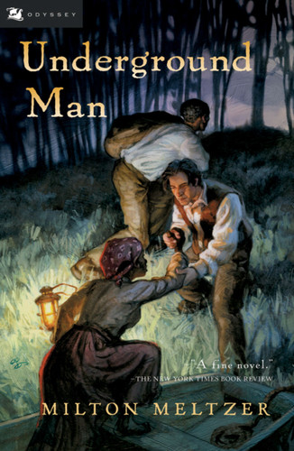 Underground Man book cover by Milton Meltzer