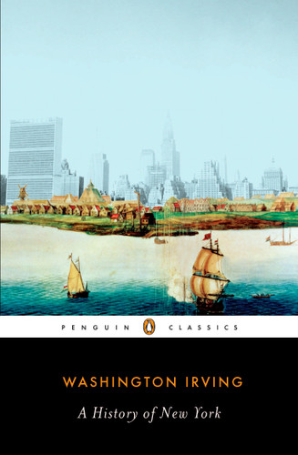 A History of New York book cover by Washington Irving