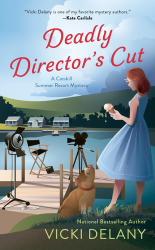 Deadly Director's Cut (A Catskill Summer Resort Mystery) book cover by Vicki Delany