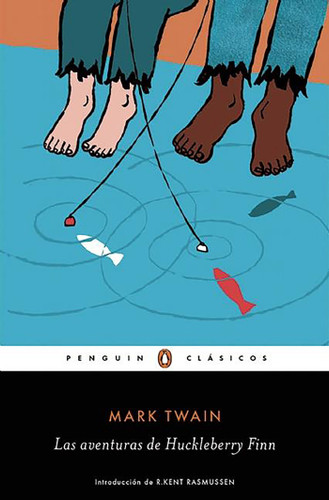 Las aventuras de Huckleberry Finn  / Adventures of Huckleberry Finn book cover by Mark Twain