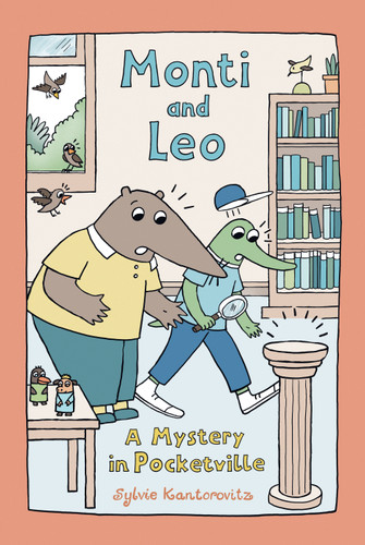 Monti and Leo: A Mystery in Pocketville (Monti and Leo) book cover by Sylvie Kantorovitz