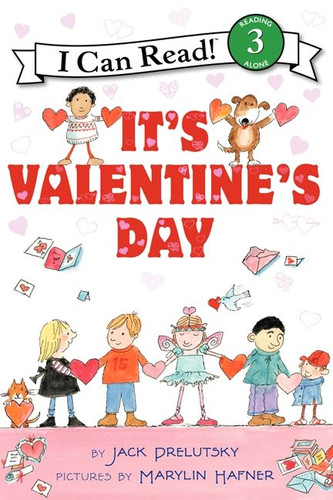 It's Valentine's Day (I Can Read Level 3) book cover by Jack Prelutsky