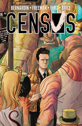 Census book cover by Marc Bernardin, Adam Freeman