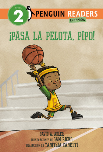 ¡Pasa la pelota, Pipo! (Pass the Ball, Mo! Spanish Edition) (Mo Jackson) book cover by David A. Adler