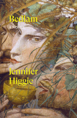 Bedlam book cover by Jennifer Higgie