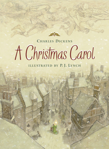 A Christmas Carol book cover by Charles Dickens