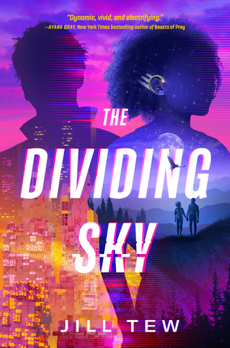 The Dividing Sky book cover by Jill Tew