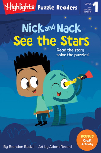 Nick and Nack See the Stars (Highlights Puzzle Readers) book cover by Brandon Budzi