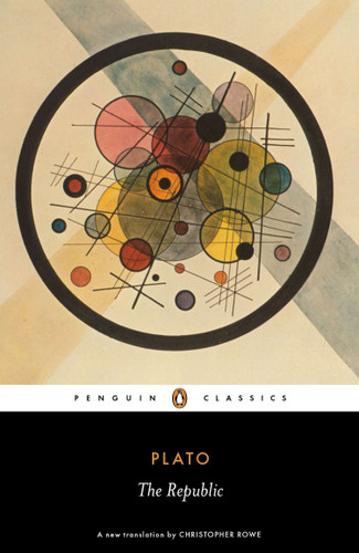 The Republic book cover by Plato
