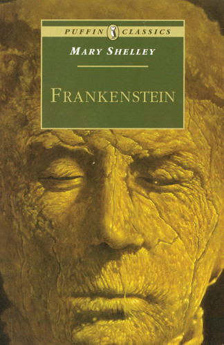 Frankenstein: Or The Modern Prometheus (Puffin Classics) book cover by Mary Shelley
