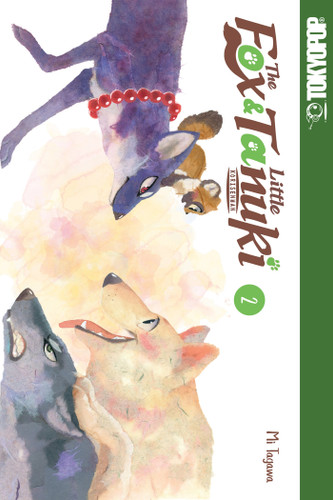 The Fox & Little Tanuki, Volume 2 book cover by Tagawa Mi