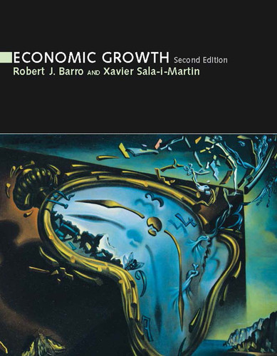 Economic Growth, second edition book cover by Robert J. Barro, Xavier I. Sala-I-Martin