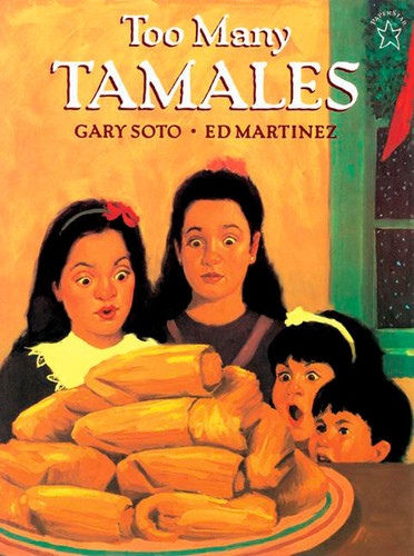Too Many Tamales book cover by Gary Soto