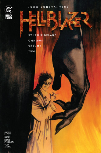 John Constantine, Hellblazer by Jamie Delano Omnibus Vol. 2 book cover by Jamie Delano
