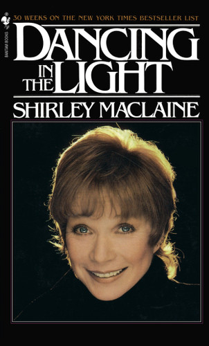 DANCING IN THE LIGHT book cover by Shirley MacLaine