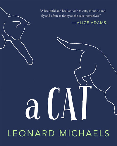 A Cat book cover by Leonard Michaels