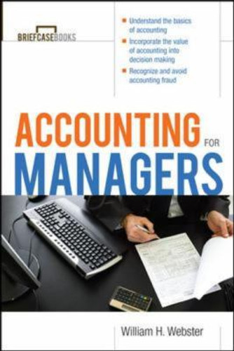 Accounting for Managers [Paperback] Cover