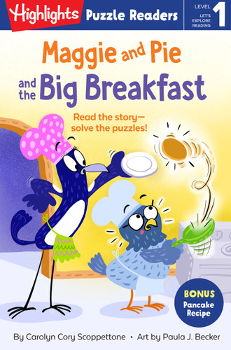 Maggie and Pie and the Big Breakfast (Highlights Puzzle Readers) book cover by Carolyn Cory Scoppettone