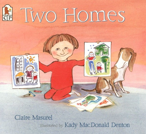 Two Homes book cover by Claire Masurel