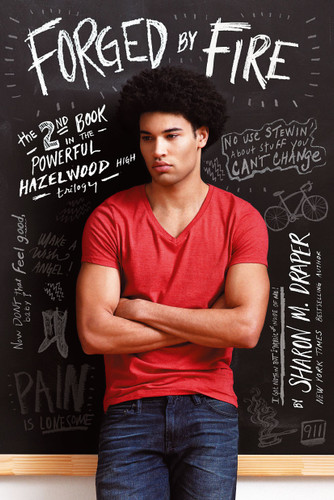 Forged by Fire (Hazelwood High Trilogy) book cover by Sharon M. Draper