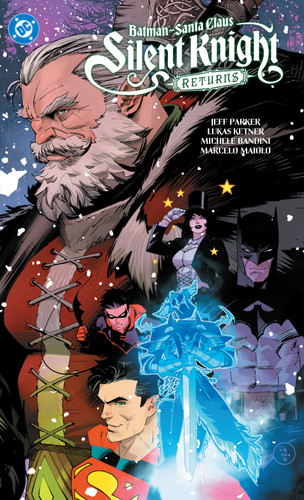 Batman - Santa Claus: Silent Knight Returns book cover by Jeff Parker