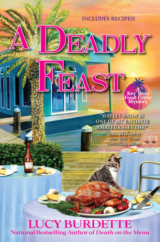 A Deadly Feast: A Key West Food Critic Mystery (A Key West Food Critic Mystery) book cover by Lucy Burdette