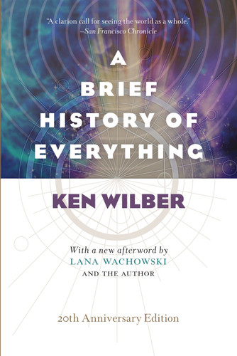 A Brief History of Everything (20th Anniversary Edition) book cover by Ken Wilber
