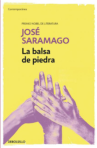 La balsa de piedra   / The Stone Raft book cover by Jose Saramago