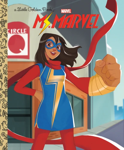Kamala Khan: Ms. Marvel Little Golden Book (Marvel Ms. Marvel) (Little Golden Book) book cover by Nadia Shammas