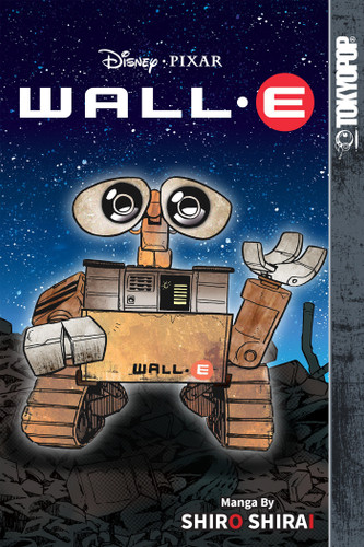 Disney Manga: Pixar's WALL-E book cover by Shiro Shirai