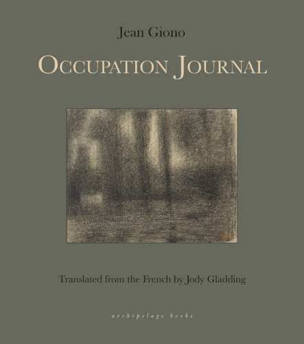 Occupation Journal book cover by Jean Giono