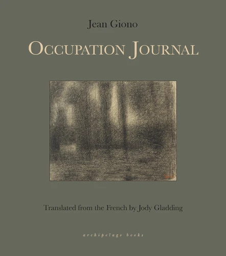 Occupation Journal book cover by Jean Giono