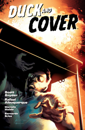 Duck and Cover book cover by Scott Snyder