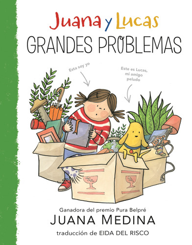 Juana y Lucas: Grandes problemas (Juana and Lucas) book cover by Juana Medina