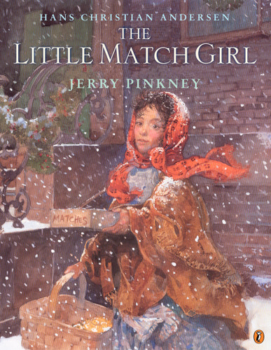 The Little Match Girl book cover by Hans Christian Andersen
