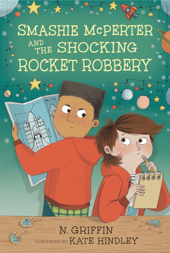 Smashie McPerter and the Shocking Rocket Robbery (Smashie McPerter Investigates) book cover by N. Griffin