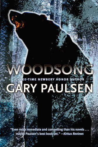 Woodsong book cover by Gary Paulsen