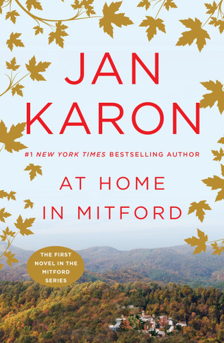 At Home in Mitford: A Novel (A Mitford Novel) book cover by Jan Karon