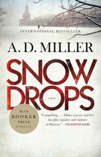 Snowdrops book cover by A.D. Miller
