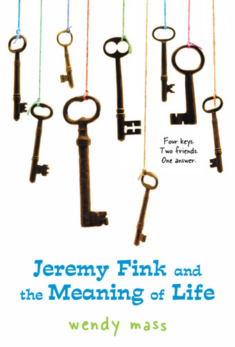 Jeremy Fink and the Meaning of Life book cover by Wendy Mass