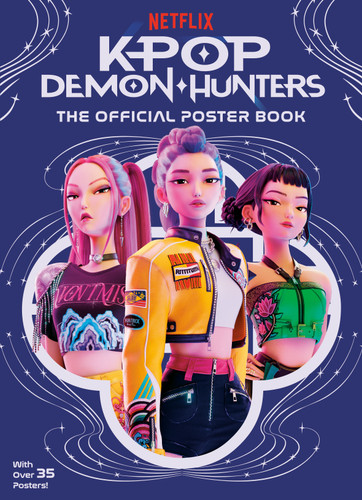 KPop Demon Hunters: The Official Poster Book book cover by Random House