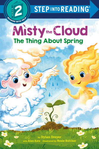 Misty the Cloud: The Thing About Spring (Step into Reading, Step 2) book cover by Dylan Dreyer