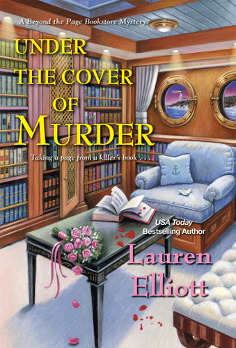 Under the Cover of Murder (A Beyond the Page Bookstore Mystery) book cover by Lauren Elliott