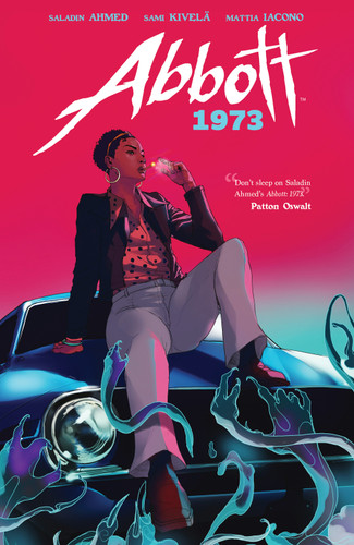 Abbott: 1973 (Abbott 1973) book cover by Saladin Ahmed