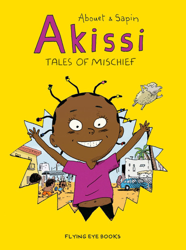 Akissi: Tales of Mischief: Akissi Book 1 book cover by Marguerite Abouet