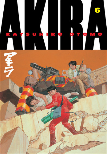 Akira 6 (Akira) book cover by Katsuhiro Otomo