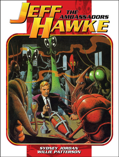 Jeff Hawke: The Ambassadors book cover by Willie Patterson