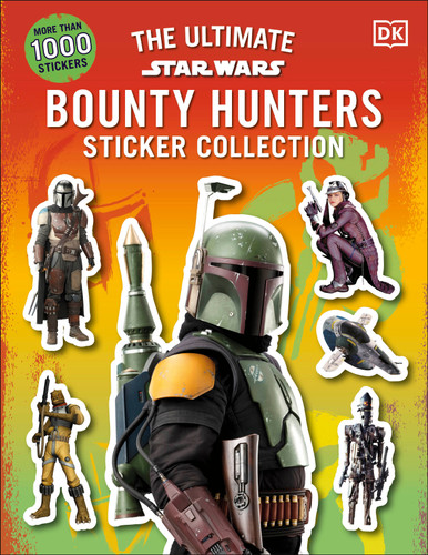 Star Wars Bounty Hunters Ultimate Sticker Collection (Ultimate Sticker Collection) book cover by DK