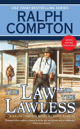 Ralph Compton the Law and the Lawless (A Ralph Compton Western) book cover by David Robbins, Ralph Compton