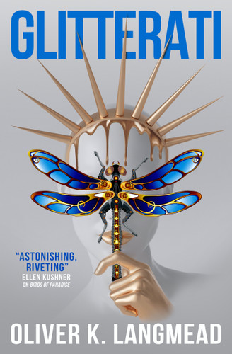 Glitterati book cover by Oliver K. Langmead